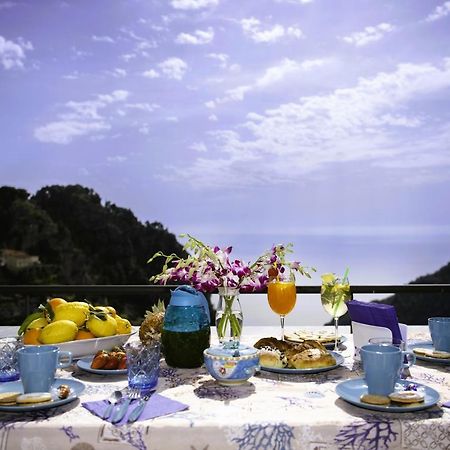 Amalfi Sea View Villa Scala Exterior foto