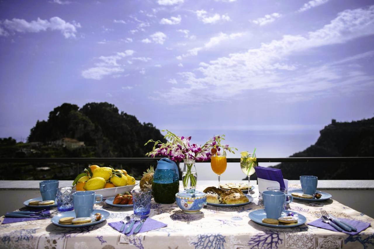 Amalfi Sea View Villa Scala Exterior foto