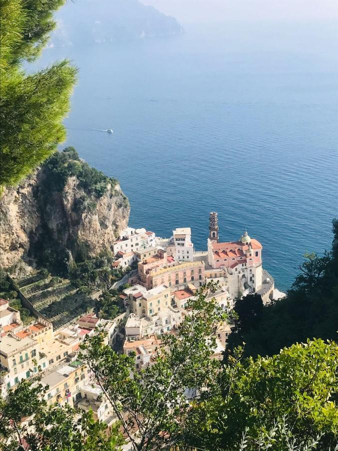 Amalfi Sea View Villa Scala Exterior foto