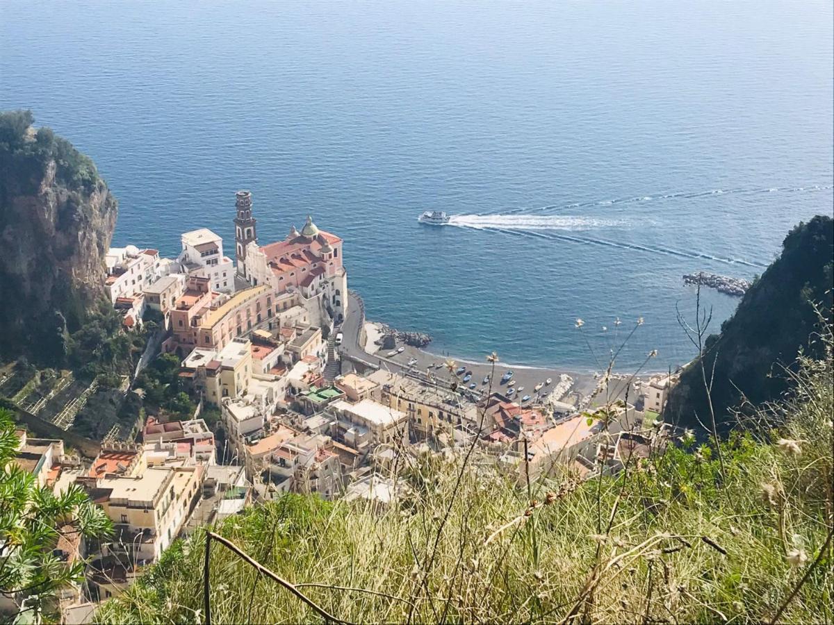 Amalfi Sea View Villa Scala Exterior foto